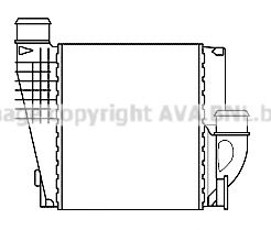 Интеркулер AVA QUALITY COOLING PE4385