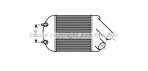 Интеркулер AVA QUALITY COOLING RTA4222