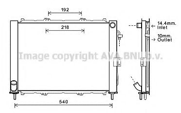 модуль охлаждения AVA QUALITY COOLING RTM497