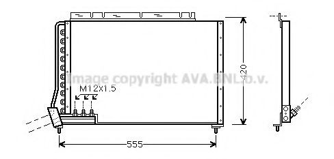 Конденсатор, кондиционер AVA QUALITY COOLING VO5090