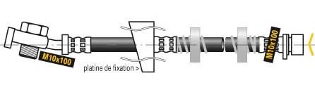 Тормозной шланг MGA F5302