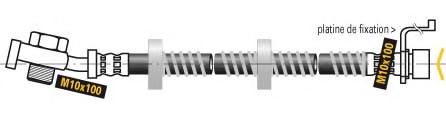 Тормозной шланг MGA F5304