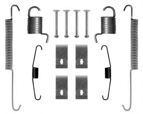 Пружина, тормозная колодка MGA R224