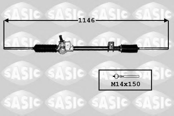 Рулевой механизм SASIC 4006015