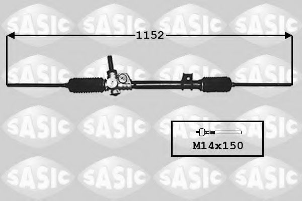 Рулевой механизм SASIC 4006200