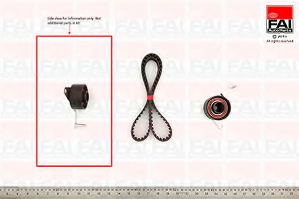 Комплект ремня ГРМ FAI AutoParts TBK417