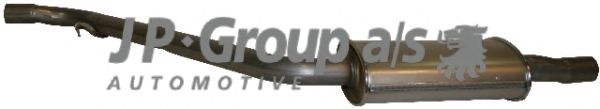 Средний глушитель выхлопных газов JP GROUP 1120501800