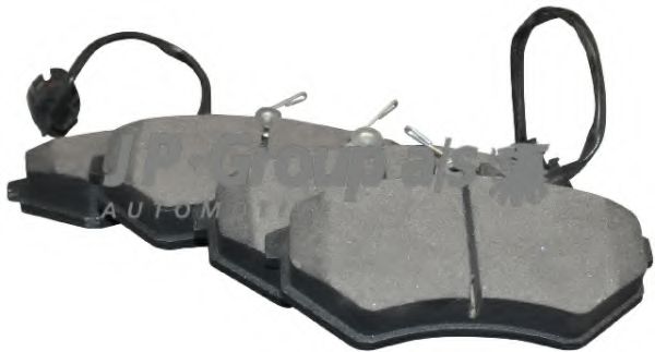 Комплект тормозных колодок, дисковый тормоз JP GROUP 1163602110