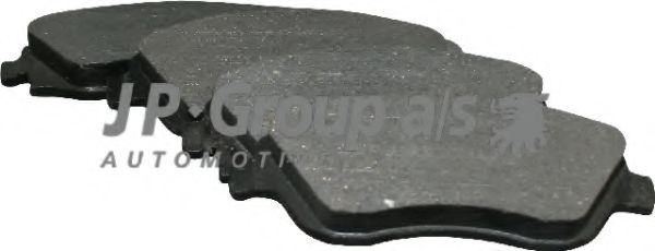 Комплект тормозных колодок, дисковый тормоз JP GROUP 1263601110