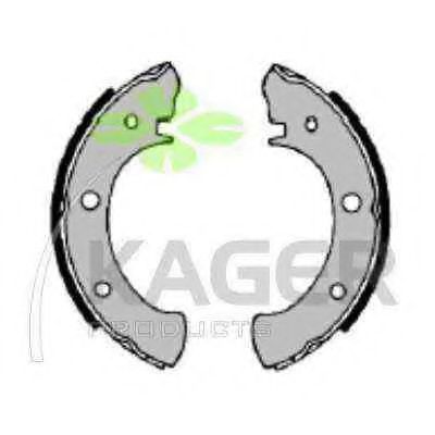 Комплект тормозных колодок KAGER 340101