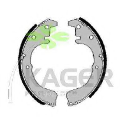 Комплект тормозных колодок KAGER 34-0347