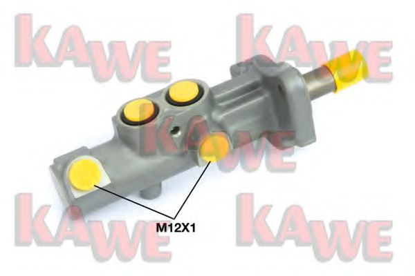 Главный тормозной цилиндр KAWE B1027