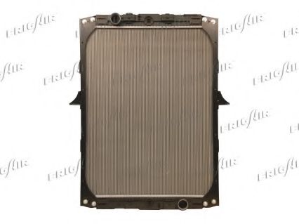 Радиатор, охлаждение двигателя NISSENS 61419