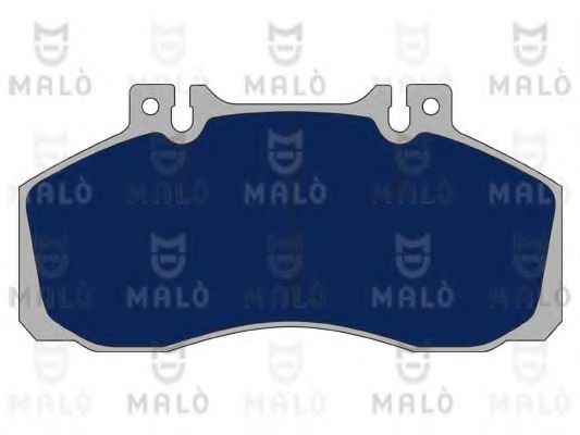 Комплект тормозных колодок, дисковый тормоз MALÒ 1050860