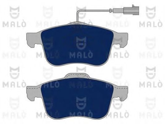 Комплект тормозных колодок, дисковый тормоз MALÒ 1050866