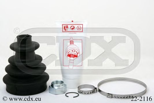 Комплект пылника, приводной вал CDX 222116