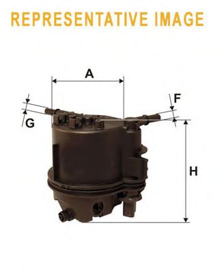 Топливный фильтр WIX FILTERS WF8400