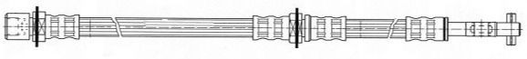 Тормозной шланг CEF 510623