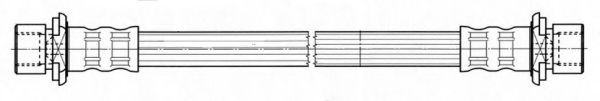 Тормозной шланг CEF 512402