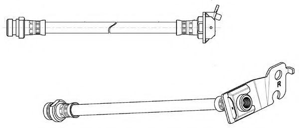 Тормозной шланг CEF 514626