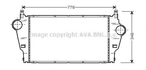 Интеркулер PRASCO RTA4295