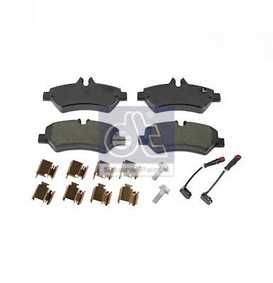 Комплект тормозных колодок, дисковый тормоз DT 4.91900