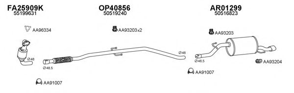 Система выпуска ОГ VENEPORTE 010123