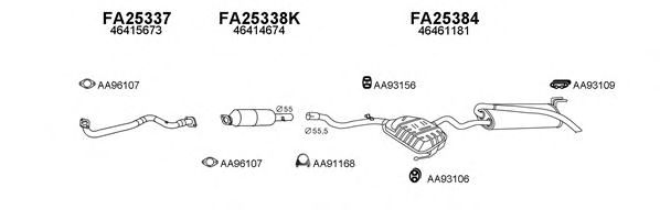 Система выпуска ОГ VENEPORTE 250089