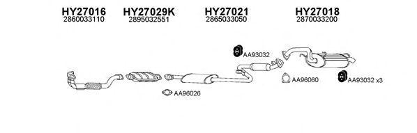 Система выпуска ОГ VENEPORTE 270019