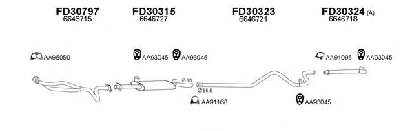 Система выпуска ОГ VENEPORTE 300216