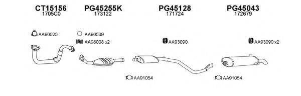 Система выпуска ОГ VENEPORTE 450247