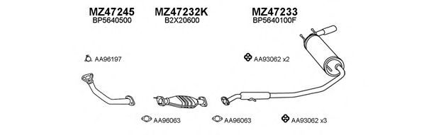 Система выпуска ОГ VENEPORTE 470080