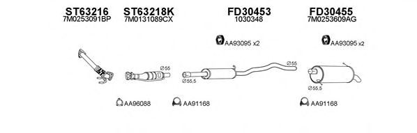 Система выпуска ОГ VENEPORTE 630002