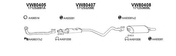 Система выпуска ОГ VENEPORTE 800241