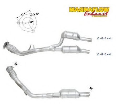 Катализатор MAGNAFLOW 70208D