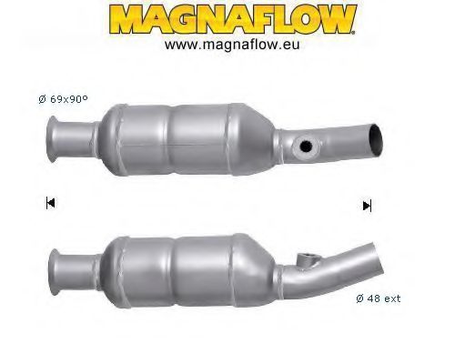 Катализатор MAGNAFLOW 78031