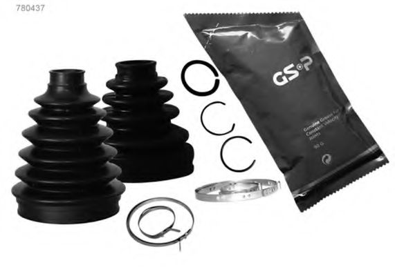 Монтажный комплект, сильфон приводного вала GSP 780437