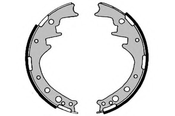 Комплект тормозных колодок RAICAM 2516