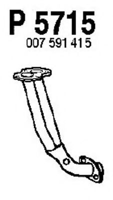 Труба выхлопного газа FENNO P5715