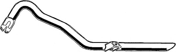 Труба выхлопного газа ASMET 14044