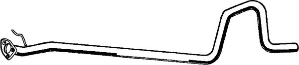 Труба выхлопного газа ASMET 30.012