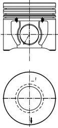 Поршень KOLBENSCHMIDT 40172600