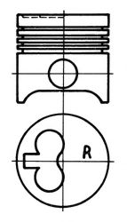 Поршень KOLBENSCHMIDT 090120