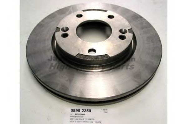 Тормозной диск ASHUKI 0990-2250
