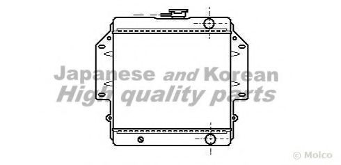 Радиатор, охлаждение двигателя ASHUKI K454-05