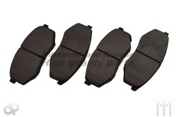 Комплект тормозных колодок, дисковый тормоз ASHUKI Y029-50