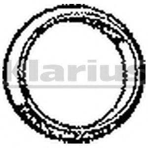 Прокладка, труба выхлопного газа KLARIUS 410307