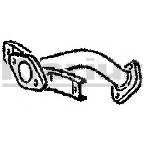 Труба выхлопного газа WALKER 07288