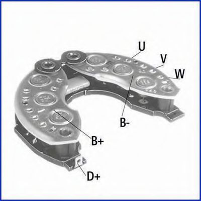 Выпрямитель, генератор INTERMOTOR 22180