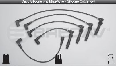 Комплект проводов зажигания BRECAV 09.530